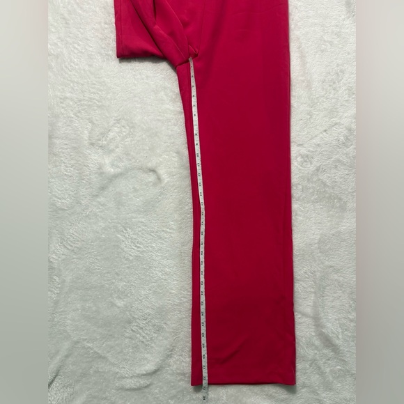 Bebe Vibrant Pink Lace Bodice Jumpsuit - Picture 10 of 11